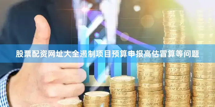 股票配资网址大全遏制项目预算申报高估冒算等问题
